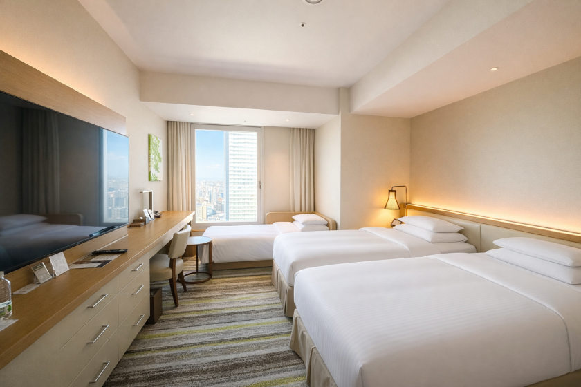 デラックスコーナーツイン 【禁煙】 37.0㎡/ベッド幅110㎝