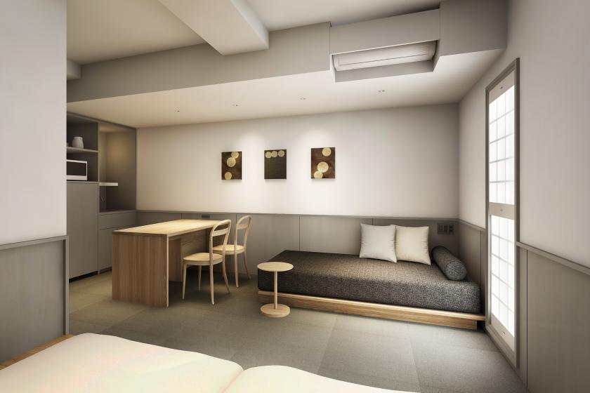 ツインルーム（バスタブ付き）