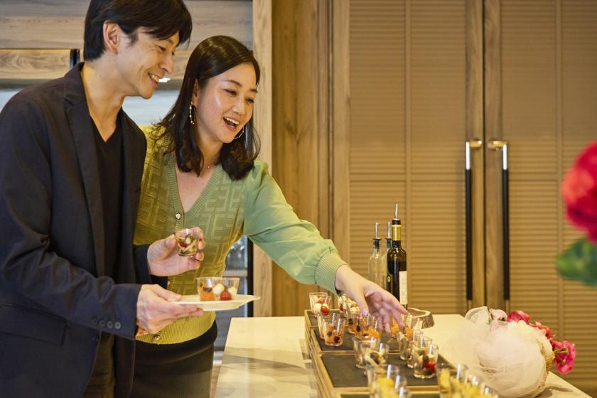 ＼公式HP限定 駐車場無料特典／★このプランだけの専用ラウンジ付★高層階確約★ハース・ファンタジーステイ＜朝食付＞