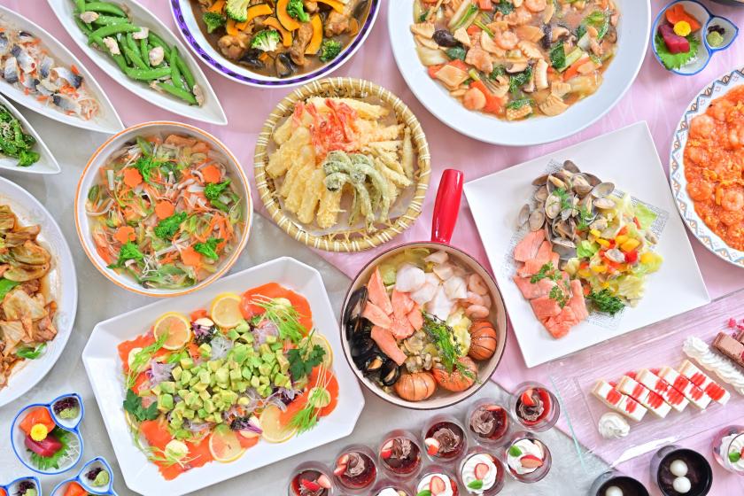 【早割☆事前決済】早期割引で3,000円割引き！一番お得なビュッフェプラン