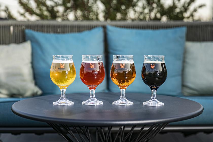 <SPRING VALLEY> Free-flow craft beer | Enjoy the lingering aftertaste of the harbor lights and bubbles during your stay in Yokohama. Breakfast included.