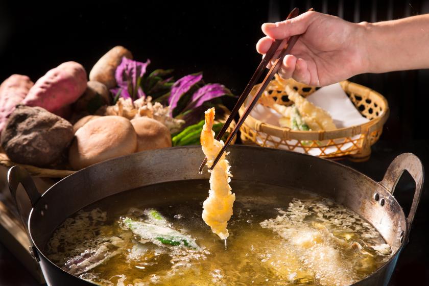 【秋冬の旬味】揚げたて天婦羅をお好きなだけ「のどぐろ・天婦羅自慢会席」（食事処 彩）