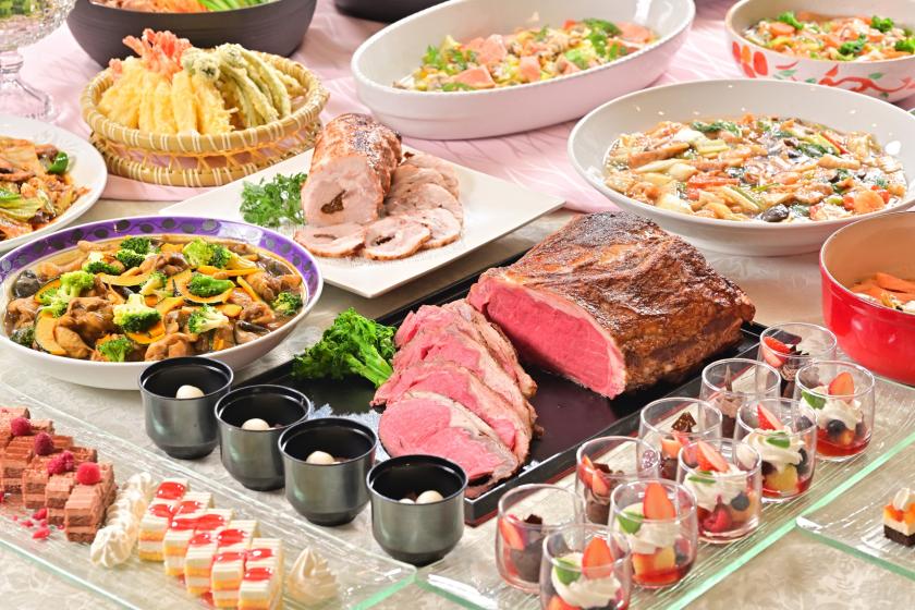 【早割30】東北福島の名物料理を堪能！夕朝食ビュッフェプラン