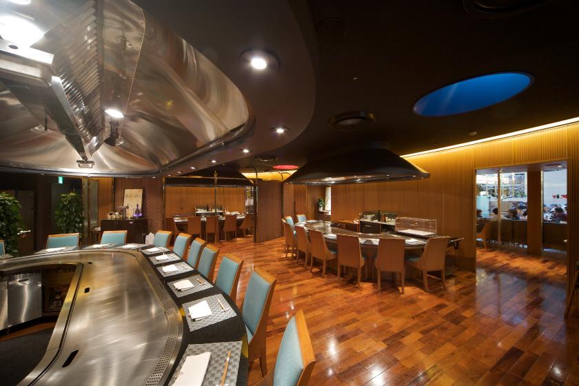 [1-night stay with 2 meals] Gourmet Travel Plan (Teppanyaki Dinner)