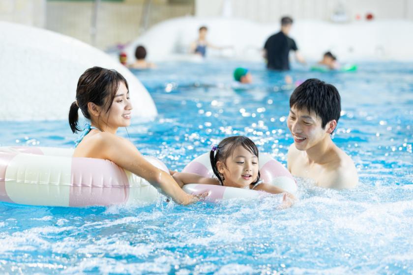 【春のユネッサンファミリープラン】★ユネッサン・森の湯入場付き★　◇夕食はバーベキューで楽しもう♪◇(朝夕食付)