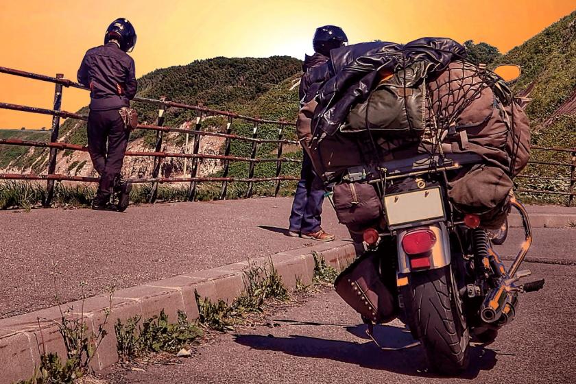 【特典付き・バイク旅応援プラン】メイン料理は2種海鮮しゃぶしゃぶor国産牛陶板焼き＜潮会席＞