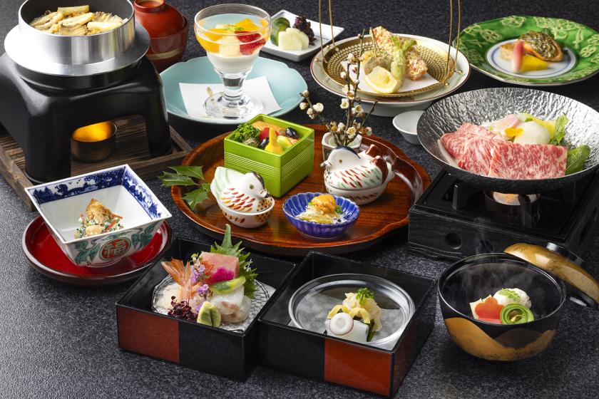 夕朝食付き／特選 会席【夕食20時指定】