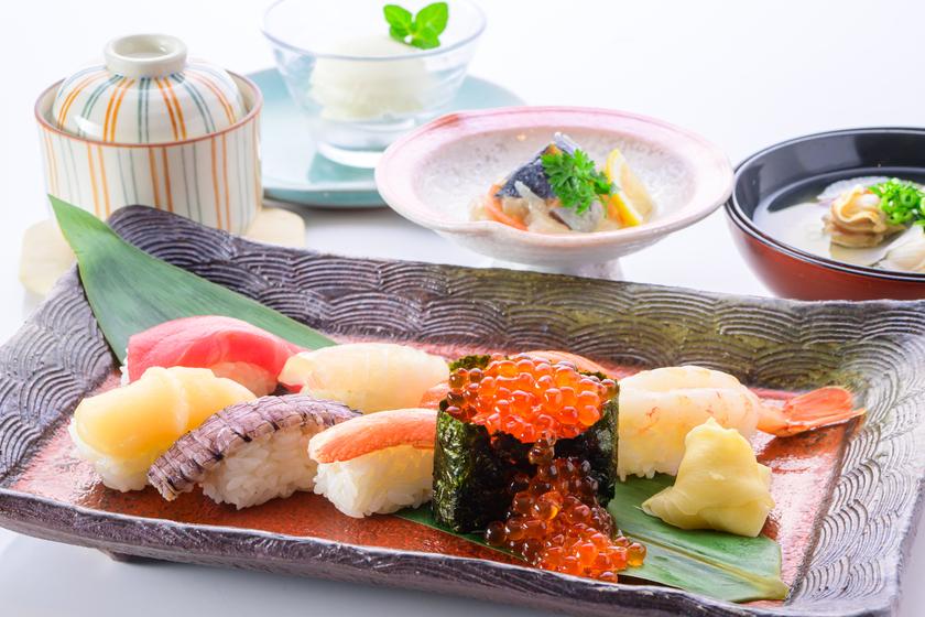 【おたる握り寿司】春の味覚を堪能する美食旅／夕朝食付