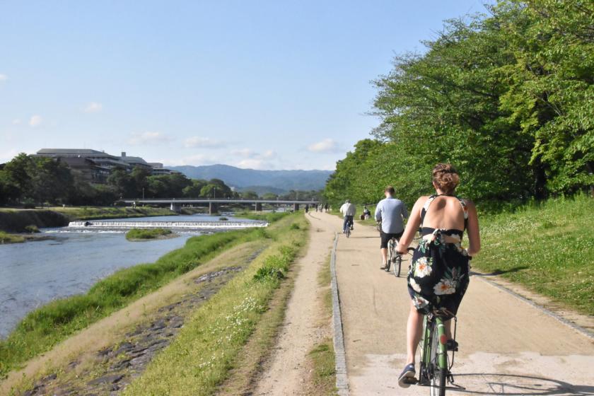 【サイクリングツアー付き】京都市内プライベートガイドツアープラン（室料のみ）