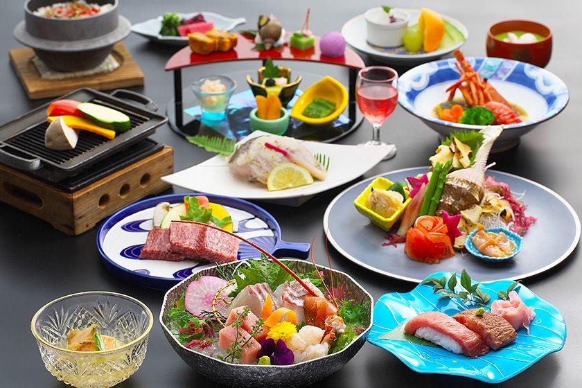 ◇【会席グレードアップ】四季の味覚を厳選！美食会席プラン