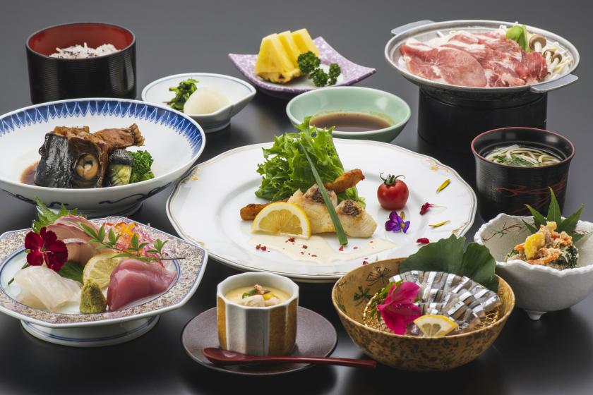 【開業30周年感謝祭】＜１泊２食付き＞五島会席 ～一番人気の五島会席が今だけ30％OFF！～