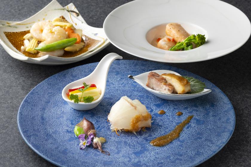 夕朝食付き／中国料理