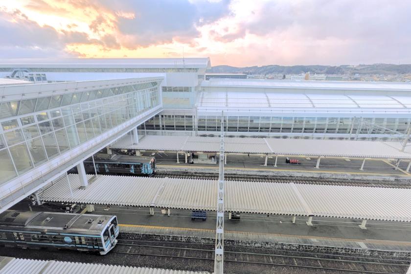 【朝食付き｜八戸駅側客室確約】鉄道ファン必見！青い森鉄道を望む特別なひととき