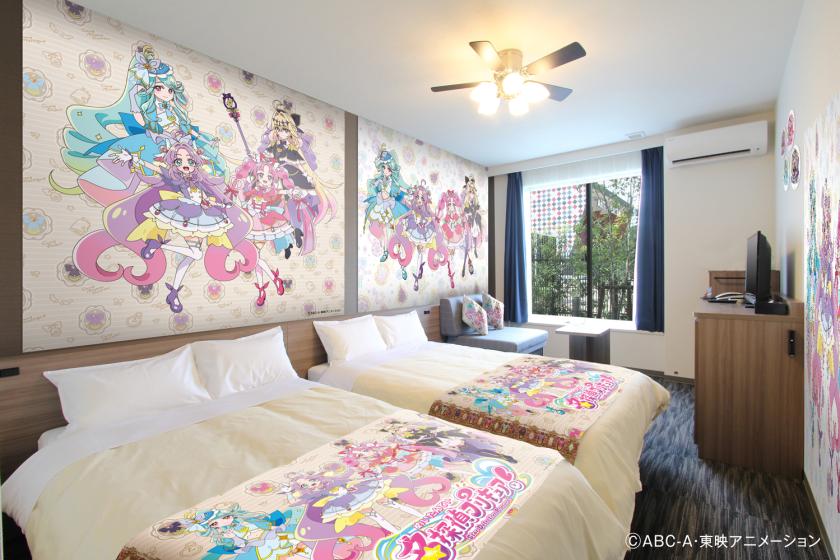 ●スタンダードツイン（セミダブルベッドx2/禁煙）※『プリキュア』コラボルーム宿泊者限定特典付き