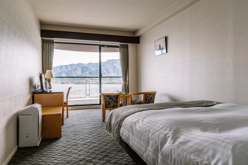 バルコニー付ダブルルーム（厳島神社 眺望）【禁煙】26㎡