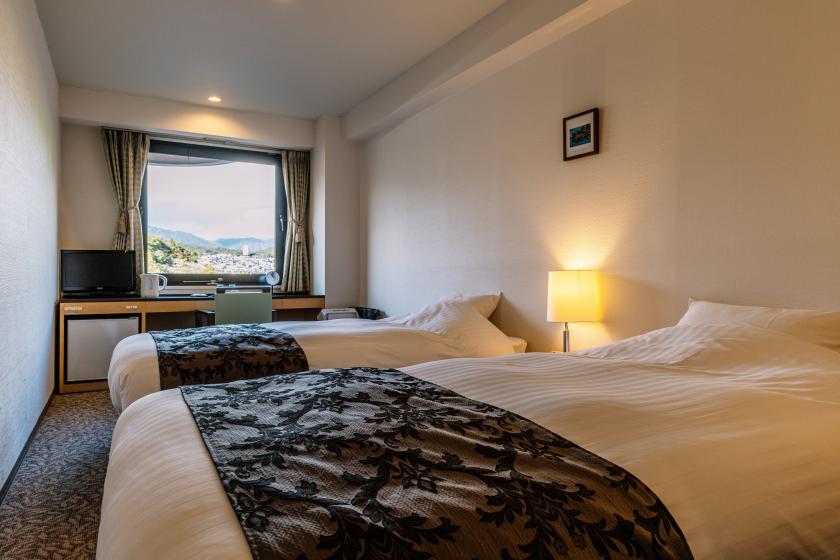 スタンダードツイン（山側眺望）【禁煙】22㎡