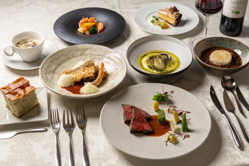 【ランクアッププラン】洋食コース料理「スペシャルディナー」１泊２食付きプラン