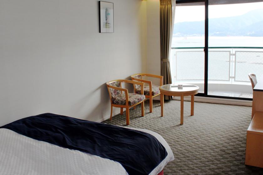 バルコニー付ダブルルーム（厳島神社 眺望）【禁煙】26㎡