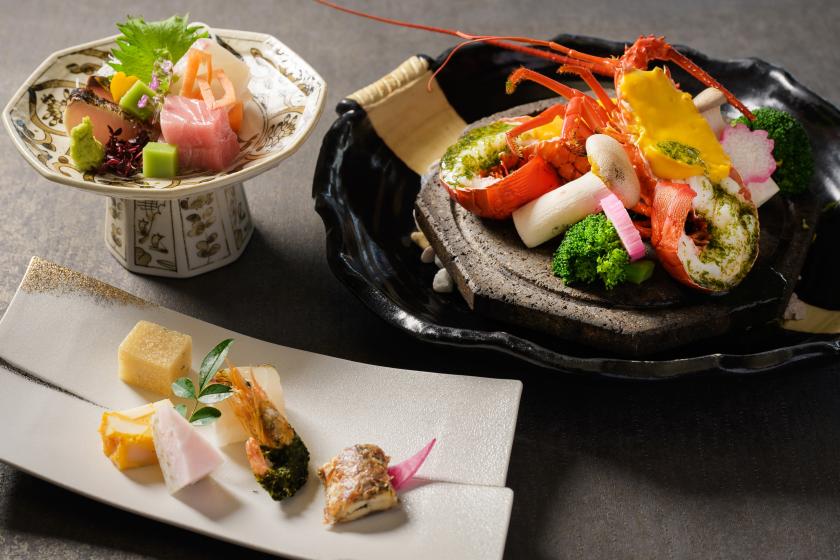 迷ったらこれ！【伊勢海老付】和食コースを堪能　基本プラン