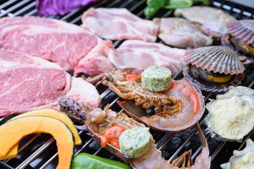 『フォレストヴィラDOG』に宿泊！夕食はBBQ・朝食はお弁当スタイルで！　バーベキュー ディナー付プラン（夕朝食付）ワンちゃんと楽しむプライベート空間