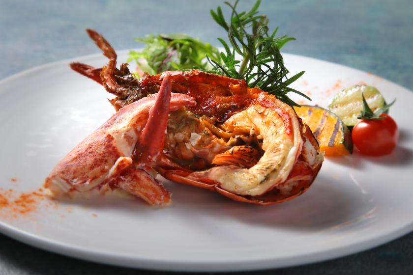 【夕食もっとグレードアップ】（7月～8月 宮崎牛orオマール海老）「碧羅（へきら）」～Free flow～　夕・朝食付き