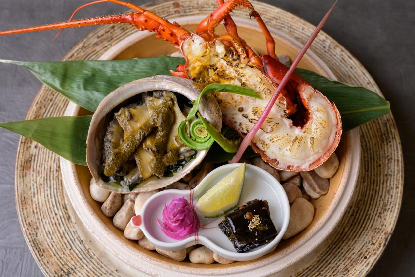 料理長おすすめ！◆伊勢海老・鮑・和牛付　特選料理プラン