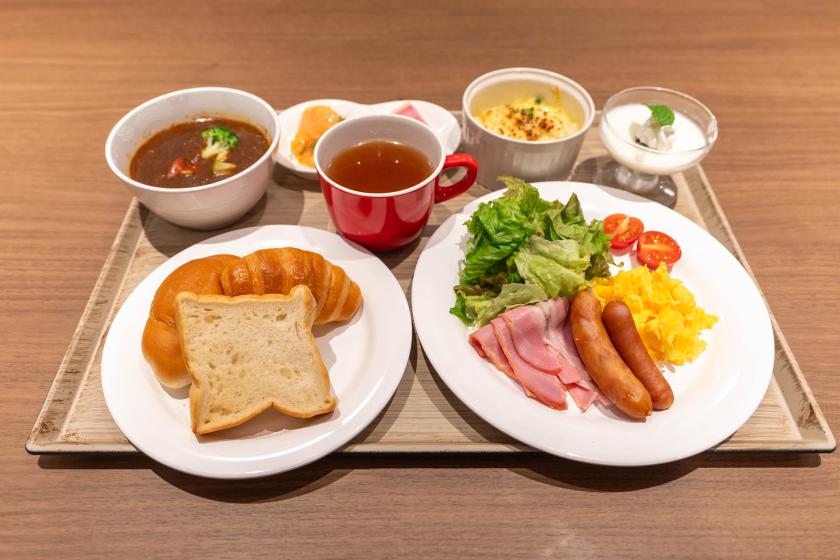 【スタンダードプラン】＜朝食付＞ビジネス＆観光の宿泊拠点に！天然温泉付き