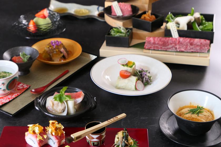 厳選黒毛和牛と米沢牛を味わう「焼肉会席-極み-」プラン＜夕朝食付＞