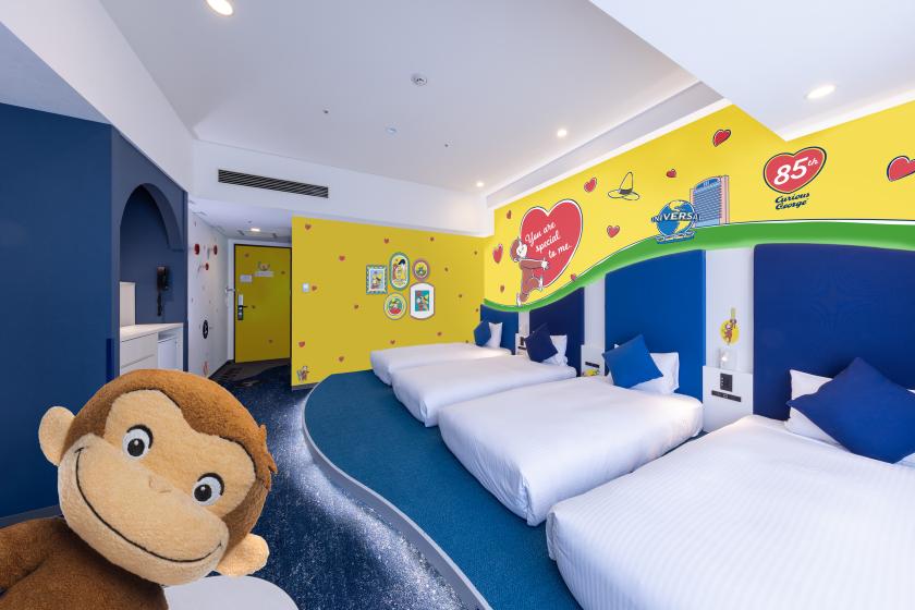 おさるのジョージルーム(Curious George Room)（37㎡）