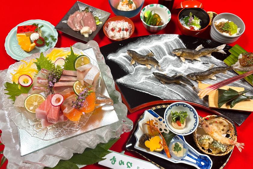 貴船の夏の風物詩・川床プラン 「ひろや」