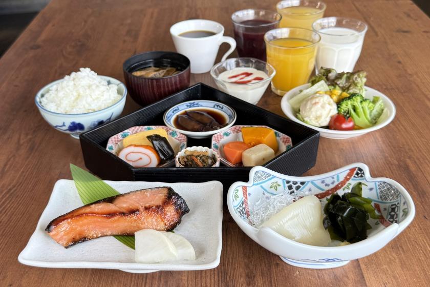 【朝食付プラン】 サウナ付（男子）大浴場無料 ◆ 敦賀駅より徒歩1分 ◆