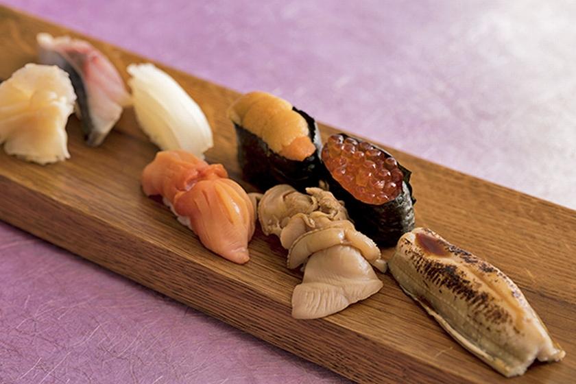 DINNER PACKAGE: Savor Chef’s Special Edomae Sushi in a Serene Japanese Atmosphere (dinner & breakfast included)