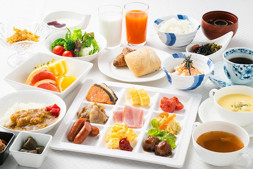 ■【3日に1回清掃】ＥＣＯ連泊プラン（朝食付）≪SDGs貢献でお得にステイ≫