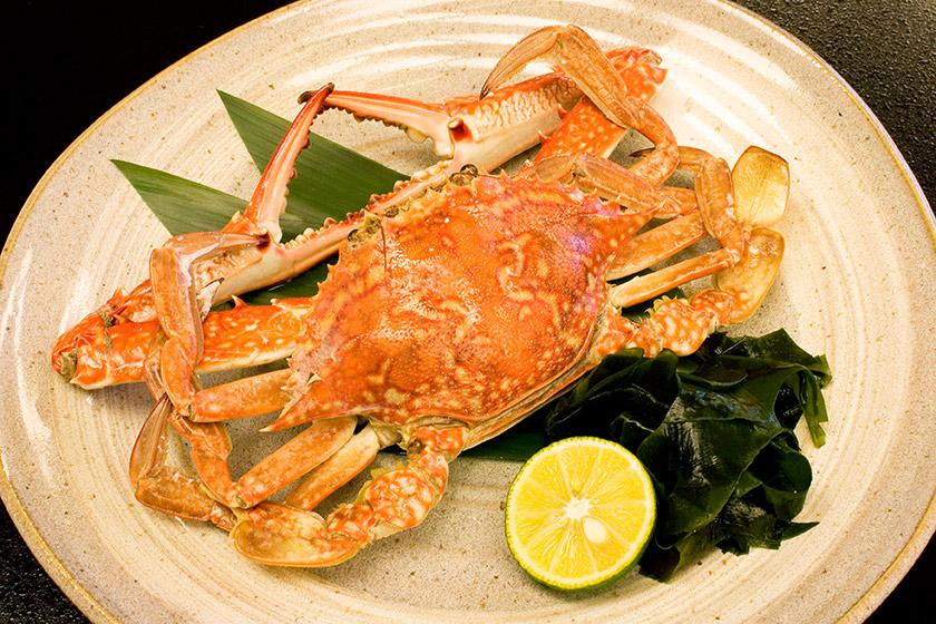 渡り蟹会席　＜4月～10月＞