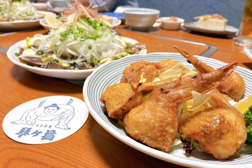 【早期優待】元関脇・琴ヶ梅氏との力士飯交流会付き宿泊プラン～ちゃんこより熱い話⁈～（夕食・朝食付き）