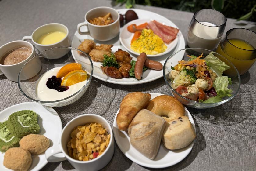 朝食ビュッフェ無料サービス・公式予約特典　早期割60　