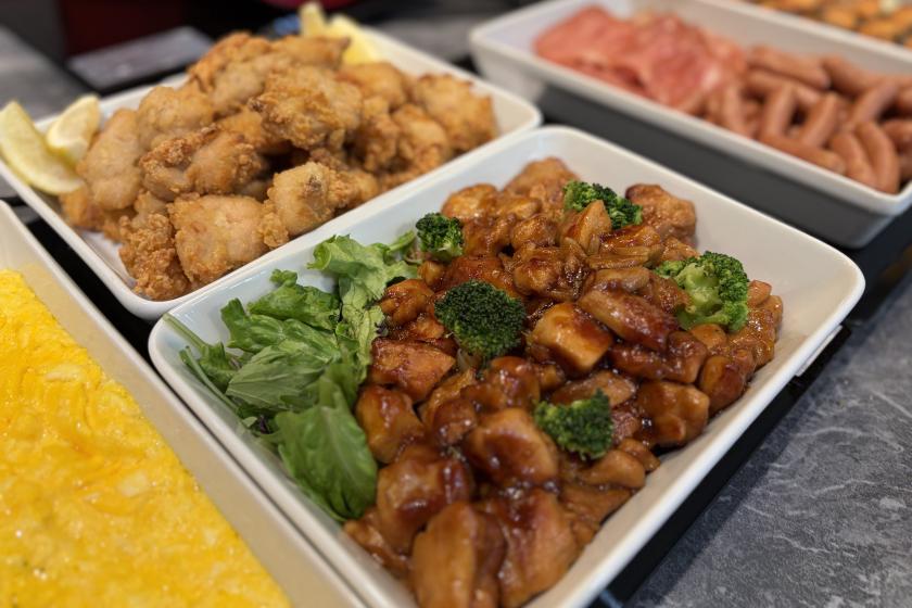 朝食ビュッフェ無料サービス・公式予約特典　早期割120