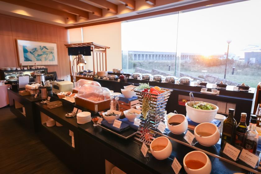【2連泊◇朝食付き】アクティブな一日は充実した朝食から！和洋バイキングで活力チャージ♪