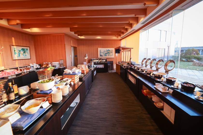 【2連泊◇朝食付き】アクティブな一日は充実した朝食から！和洋バイキングで活力チャージ♪