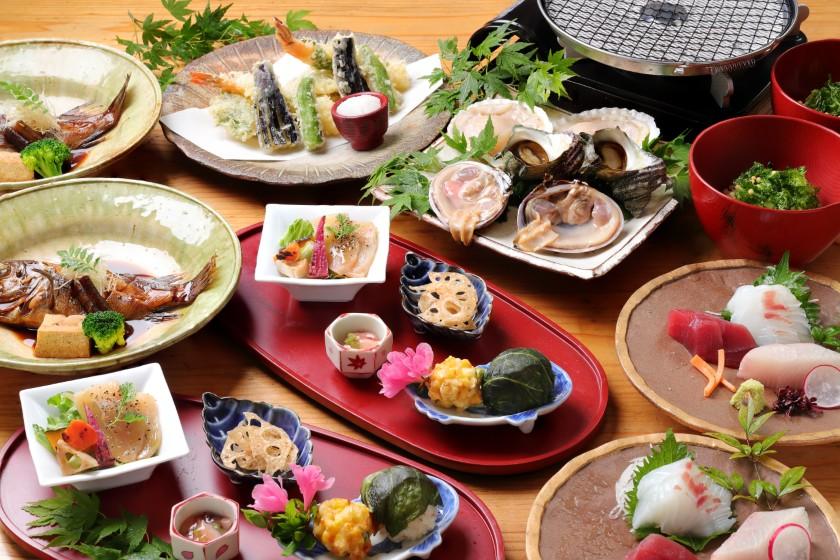 地物海鮮料理 伊勢網元食堂でご夕食と日本料理 伊せ吟のたっぷり朝食で二つの施設を愉しむ
