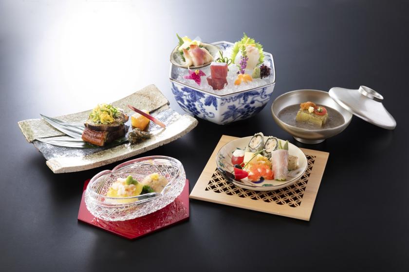 【夕食グレードアップ】五感で楽しむ和食懐石料理「プラチナステイ」プラン　夕・朝食付き