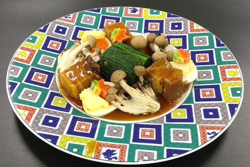 【卓袱スタンダード】海鮮卓袱プラン　鮮魚薄造り、豚角煮、海老ハトシ≪9～11月≫