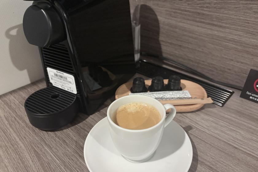 【ファイテンルーム】コーヒーマシン＆LGスタイラー付きシングル【全室禁煙】