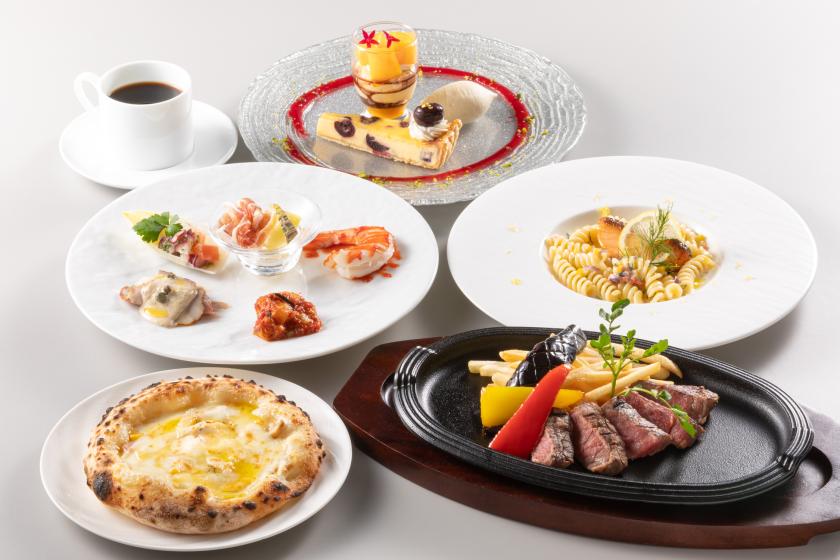 【2食付】6～7月限定◆「キーウエスト」Dinner Course◆Duval-デュバル-◆パノラマ夜景とともに味わう上質なアメリカンディナー