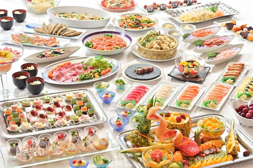 【早割60】60日以上前のご予約なら1,500円オフ！夕朝食ビュッフェプラン