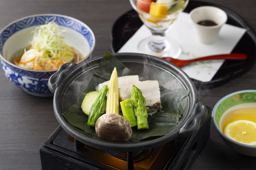 夕朝食付き／日本料理