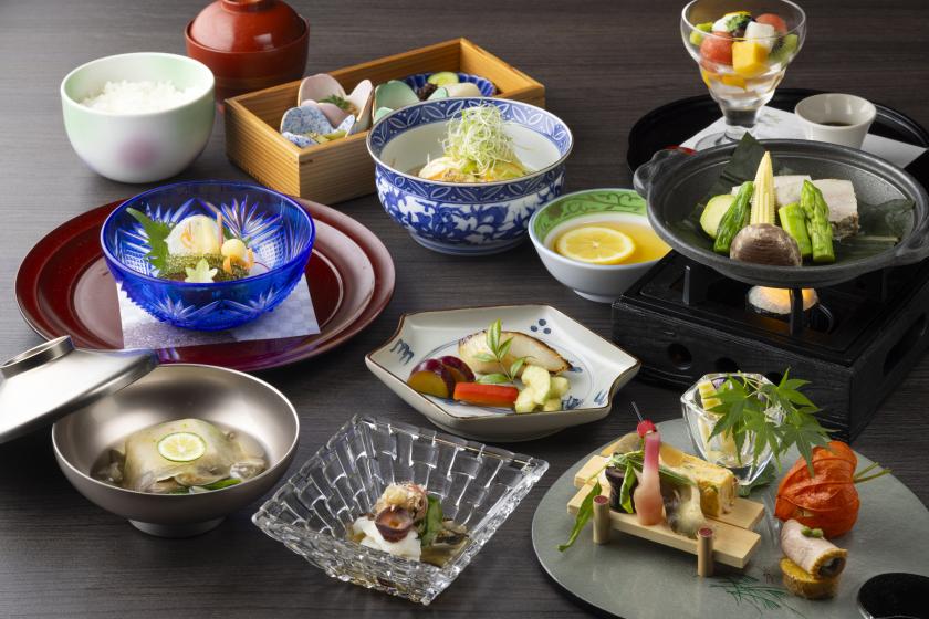 夕朝食付き／日本料理【夕食20時指定】