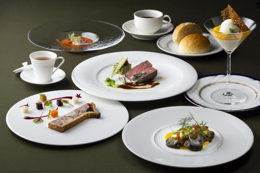 夕朝食付き／特選 フレンチ【夕食20時指定】