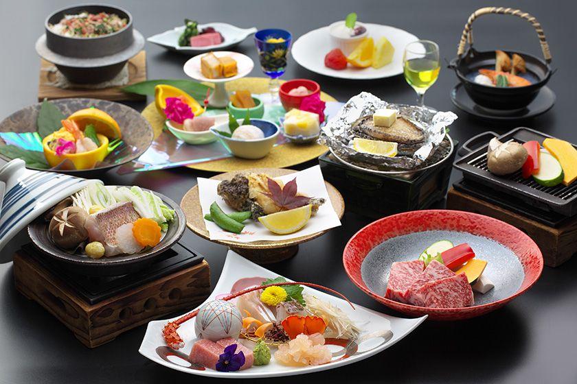 ◇【会席グレードアップ】四季の味覚を厳選！美食会席プラン