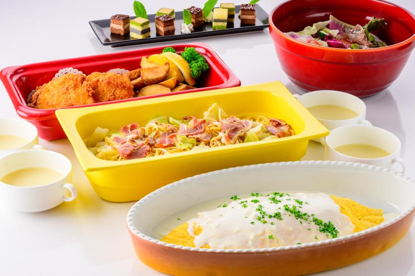 【みんなでシェア】美味しい思い出を彩る♪取り分けて楽しむカジュアル洋食ディナー付